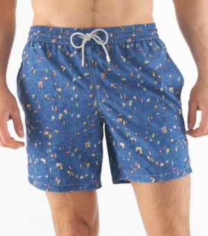 Beach Dark Blue
