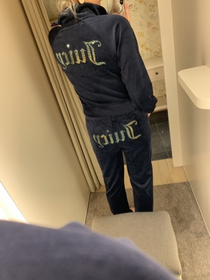 DIAMOND VELOUR TANYA Dark blue