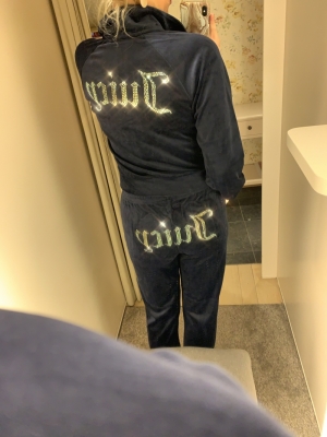 DIAMOND VELOUR TANYA Dark blue