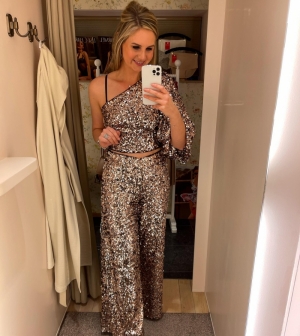 Glitter holiday Gold