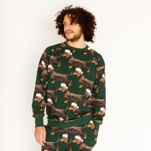 CHRISTMAS TECKELS  Green