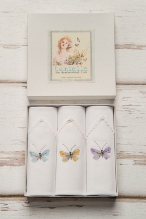 3 STUKS Butterfly
