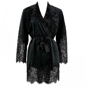 Peignoir Black