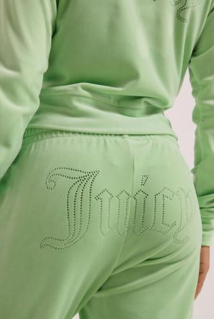 Madison outline diamante Pistachio