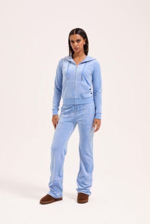 Madison outline diamante Sky Blue